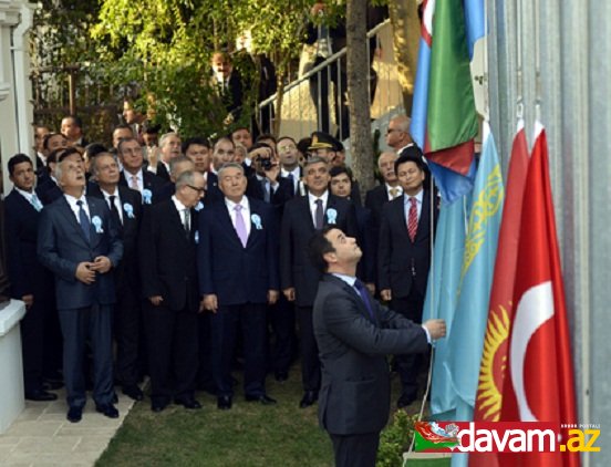 Türksoylu Ölkələrin Əməkdaşlıq Şurasının bayrağının qaldırılması törəni keçirilib