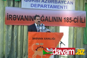 MDHP QAD-ın keçirdiyi “İrəvanın işğalının 185-ci ili” tədbirində FƏRƏC bəyin çıxışı / VİDEO