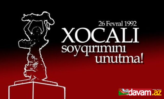 Xocalı faciəsi növbəti dəfə beynəlxalq səviyyədə soyqırımı kimi tanınıb