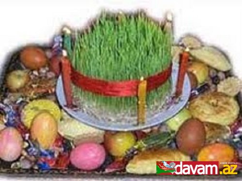 Novruz təbriki.