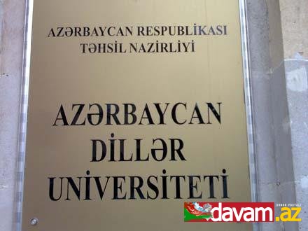 Azərbaycan Dillər Universitetində tədbir keçirilib.