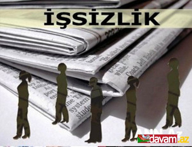 Azərbaycanda rəsmi işsizlərin sayı azalıb