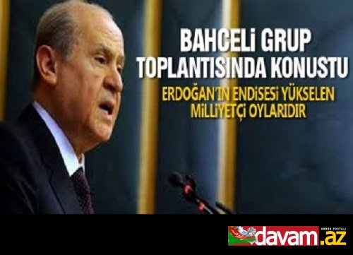 MHP Genel Başkanı Devlet Bahçeli, partisinin grup toplantısında konuşdu