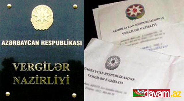 Vergilər Nazirliyi büdcəyə 2.9 milyard manat vəsait ödəyib