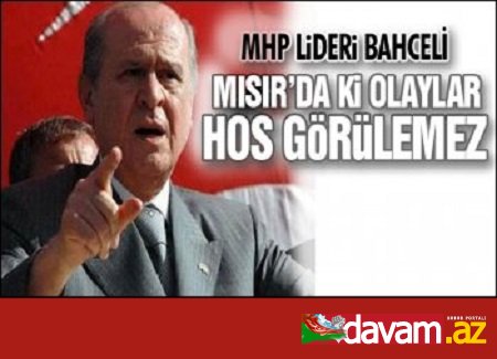 Mısır`daki olaylar hoş görülemez