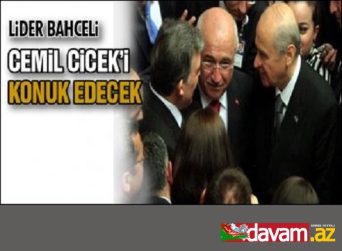 Cemil Çiçek Salı günü Bahçeli ile yeni Anayasa`yı görüşecek