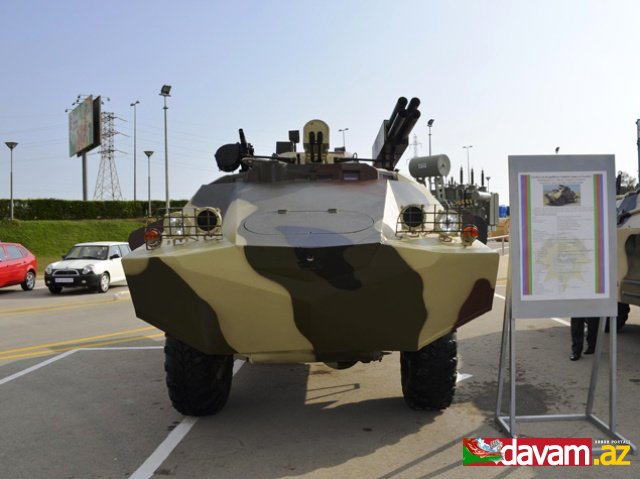 Azərbaycan mühəndisləri yeni kəşfiyyat-döyüş maşını yaradıblar