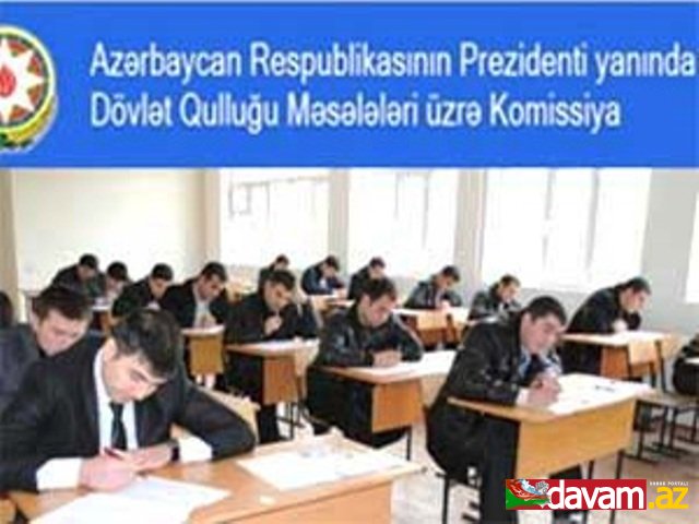 Vakant dövlət qulluğu vəzifələrinin tutulması üçün müsabiqə və müsahibə elan edilib