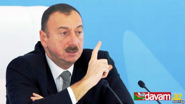 Prezident İlham Əliyev: Azərbaycan humanitar fəlakətlə üzləşib