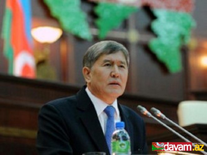 Almazbek Atambayev: “İndi gün gecənin üzərində qələbə çalacaq”