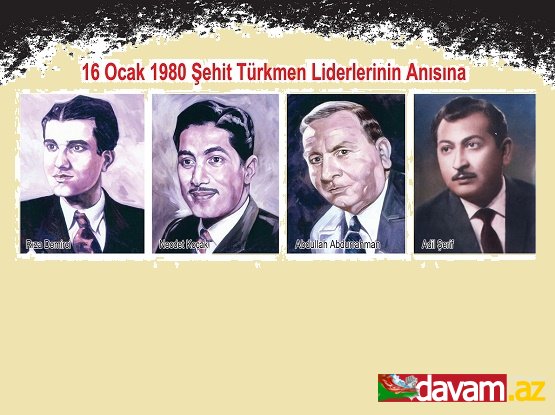 16 Ocak 1980 Lider Şehitlerimi Unutmadık!