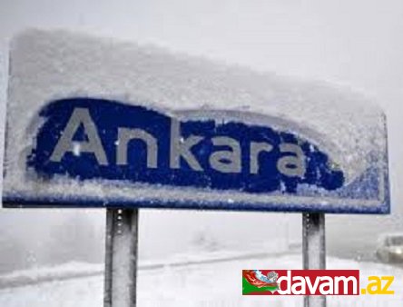 Güclü qar səbəbindən Ankara və İstanbulda məktəblər bağlanıb, aviareyslər dayandırılıb