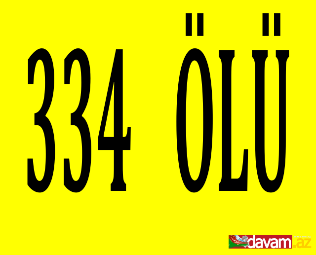 BAKIDA YOL FACİƏSİ   334 ÖLÜ