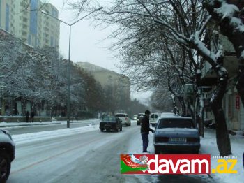 BAKININ QIŞI... FOTO...