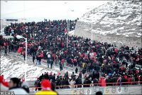 Təbrizdə “Tiraxtur”un 50-dən çox azarkeşi tutularaq bilinməz istiqamətə aparılıb(Fotolar)