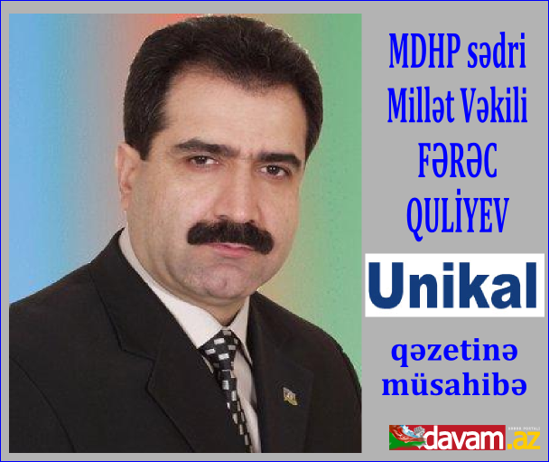 Millət vəkili Fərəc Quliyev: İran daha bitibdir və mən artıq İrana keçmiş kimi baxıram