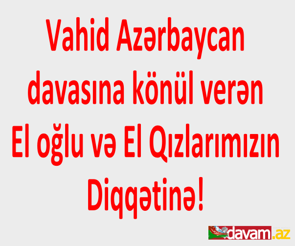 Yaşasın Azərbaycan... Yaşasın Azərbaycanı sevənlər...