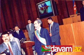 1992-ci il Ə. ELÇİBƏYİN Türkiyə Cumhuriyyətinə səfəri / FOTOLENT