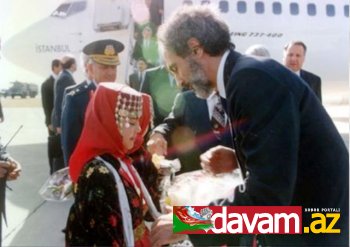 1992-ci il Ə. ELÇİBƏYİN Türkiyə Cumhuriyyətinə səfəri / FOTOLENT