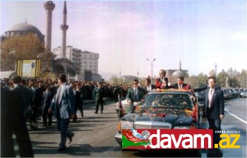 1992-ci il Ə. ELÇİBƏYİN Türkiyə Cumhuriyyətinə səfəri / FOTOLENT