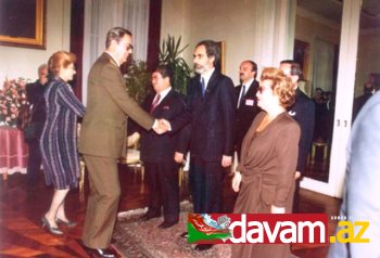 1992-ci il Ə. ELÇİBƏYİN Türkiyə Cumhuriyyətinə səfəri / FOTOLENT