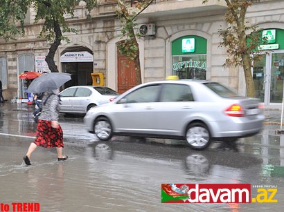 Sabah Bakıda yağış yağacaq