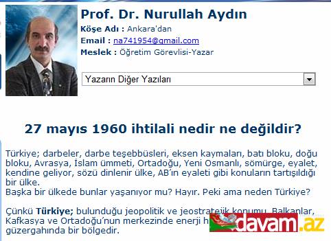 27 mayıs 1960 ihtilali nedir ne değildir?