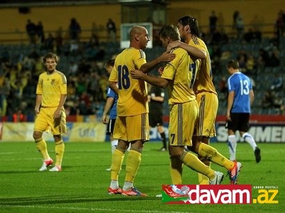 Ukrayna yığması futbol üzrə Avropa çempionatında İsveçi məğlub edib