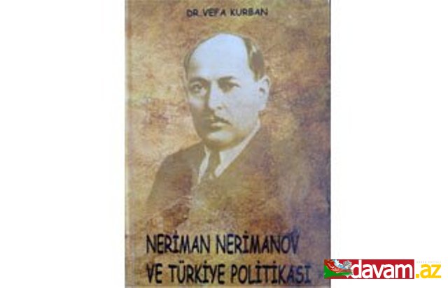 Nəriman Nərimanovdan bəhs edən Türkiyə türkçəsində kitab