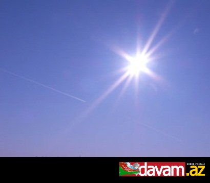 Sabah Azərbaycanın bəzi ərazilərində havanın temperaturu 36 dərəcəyə yüksələcək