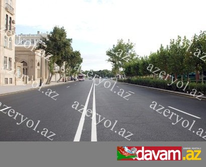 Bakıda təmirə bağlanmış bir neçə yol istifadəyə verilib