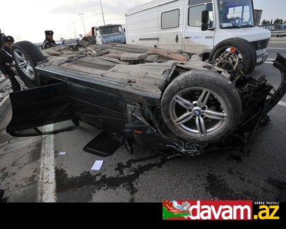 Azərbaycanda ötən gün baş verən yol qəzalarında 7 nəfər ölüb