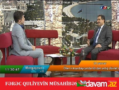 Fərəc Quliyev: -Müharibə aparan ölkədə hər yer səngər sayılır” (video)