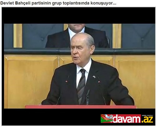 Devlet Bahçeli partisinin grup toplantısında konuşuyor...