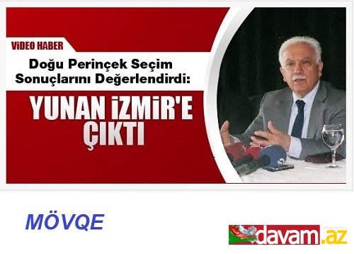 Doğu Perinçek: Yunan İzmir'e çıktı