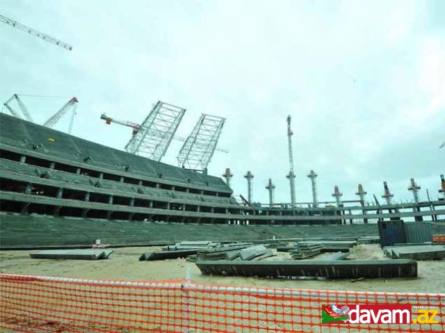 Bakı Olimpiya stadionu gələn ilin fevralında hazır olacaq