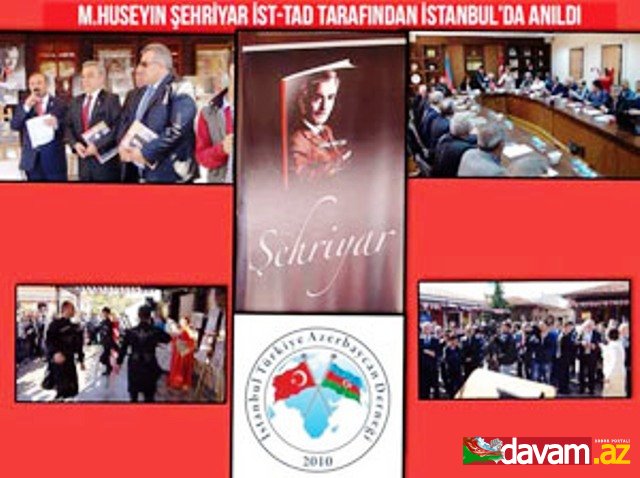 İstanbulda Məhəmməd Hüseyn Şəhriyarın xatirəsi anılıb