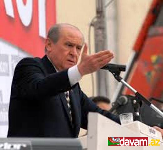 MHP lideri Ərdoğanın prezident olmasına qarşı sərt danışdı!