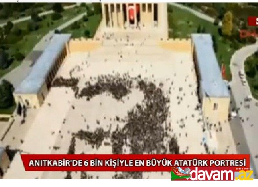 En büyük Atatürk portresi