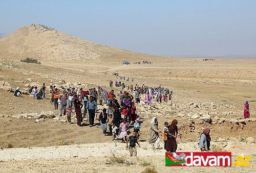 IŞİD saldırılarından kaçıp Türkiye'ye ulaşan Yezidiler.