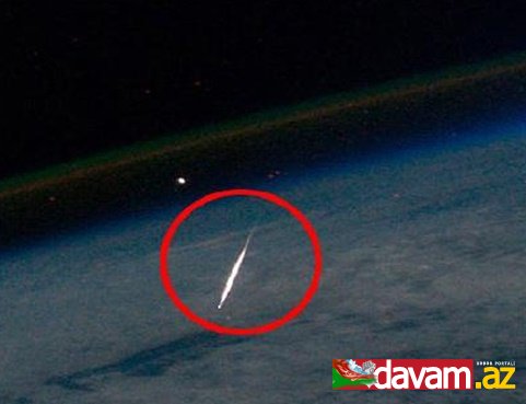 Düşen meteor işte böyle görüntülendi