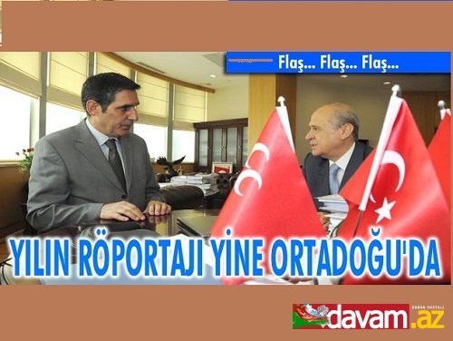 Yılın röportajı yine Ortadoğu'da