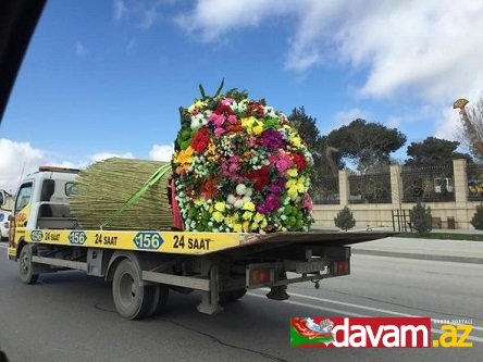 Bakıda 17 min manatlıq gül buketi-FOTO