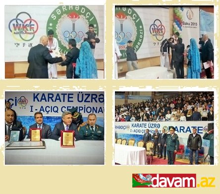 Fərəc Quliyev Sərhədçi İdman Olimpiya Mərkəzi tərəfindən təltif olundu