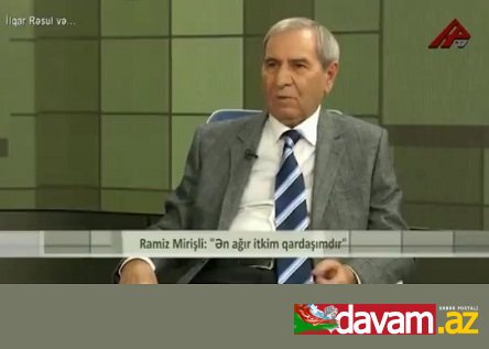 Azərbaycanın xalq artisti Ramiz Mirişli dünyasını dəyişib