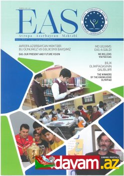 Avropa Azərbaycan Məktəbinin   (EAS -  European  Azerbaijan School) mətbu organının  ilk nömrəsinin biblioqrafiyası və yaxud yazılanlar və yazılmayanlar