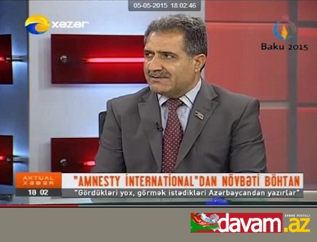 MDHP sədri, millət vəkili Fərəc Quliyev XƏZƏR TV-də Amnesty İnternational-in novbeti bohtanina munasibet bildirib. VİDEO