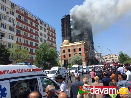 Bakıda yaşayış binasında baş verən yanğınla bağlı Baş Prokurorluq, FHN və Daxili İşlər Nazirliyinin mətbuat xidmətləri birgə mçəlumat yayıb