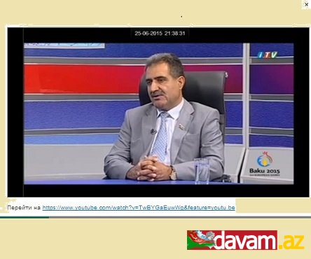 Fərəc Quliyev: -Azərbaycan dünyaya verdiyi töhvələri təqdim etdi (video)