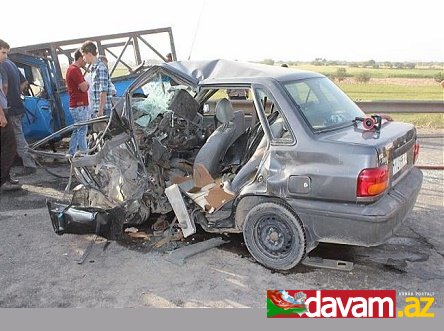 Şərqi Azərbaycanda dəhşətli yol qəzası: 7 nəfər hadisə yerində ölüb